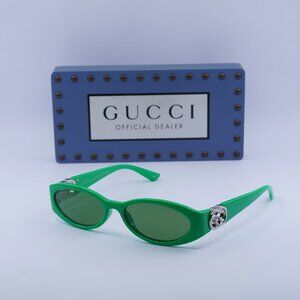 Final Price! Gucci GG1660S 005 Green Sunglasses